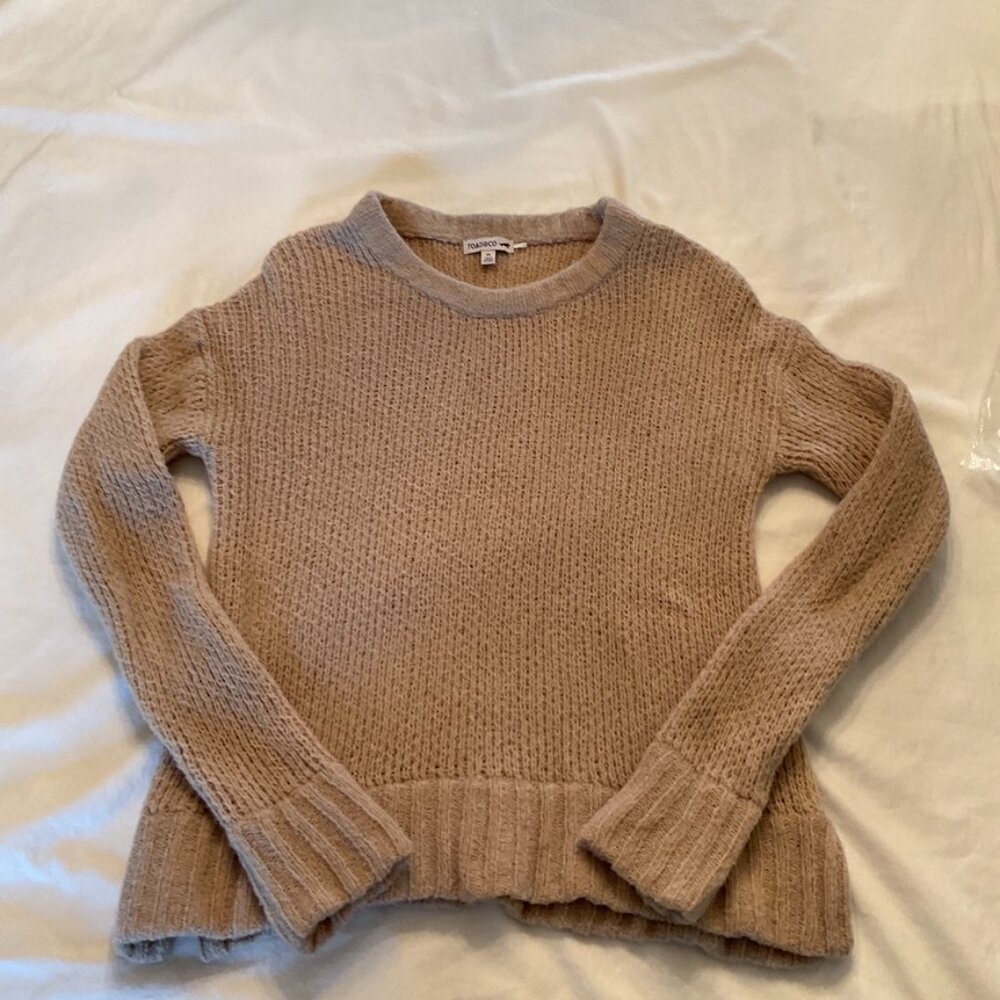 Toad&Co Cotati Dolman Sweater Cappuccino Medium